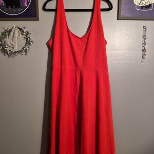 Red Tank Dress